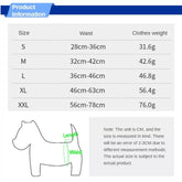 KUTKUT Lovely Washable Female Dog Diaper, Reusable Physiological Pant for Female Dogs, Super-Absorbent and Comfortable Menstruation Pant for Girl Dog in Period Heat (Blue) - kutkutstyle
